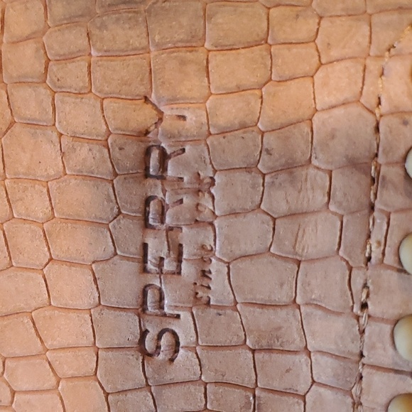 Sperry Camp Moc Tan Croc Embossed Leather Driving Loafers Mens main image 15
